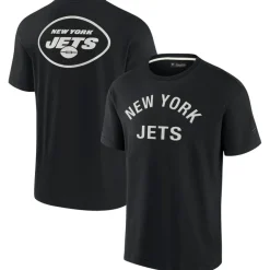T-Shirts|Women^New York Jets Unisex Fanatics Black Elements Super Soft Short Sleeve T-Shirt