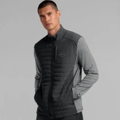 Jackets|Jackets^New York Jets Unisex Fanatics Black/Heather Gray Tonal Full-Zip Jacket