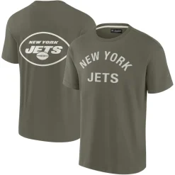 T-Shirts|Men^New York Jets Unisex Fanatics Olive Elements Super Soft Short Sleeve T-Shirt