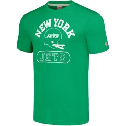 T-Shirts|Women^New York Jets Unisex Homage Green Helmet Tri-Blend T-Shirt