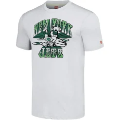 T-Shirts|Women^New York Jets Unisex Homage White Grateful Dead T-Shirt
