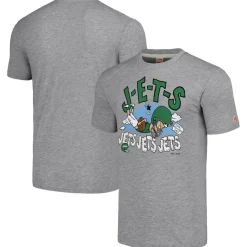 T-Shirts|Women^New York Jets Unisex NFL X Homage X Beavis And Butt-Head Gray Tri-Blend T-Shirt