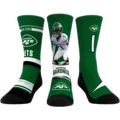 Shoes & Socks|Shoes & Socks^New York Jets Unisex Rock Em Socks Ahmad Sauce Gardner 3-Pack Crew Sock Set