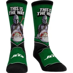 Shoes & Socks|Shoes & Socks^New York Jets Unisex Rock Em Socks 3-Pack Mandalorian Crew Socks