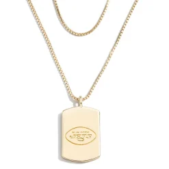 Accessories|Jewelry^New York Jets WEAR By Erin Andrews X Baublebar Gold Dog Tag Necklace