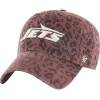 Hats|Women^New York Jets Women's '47 Brown Tawny Clean Up Adjustable Hat