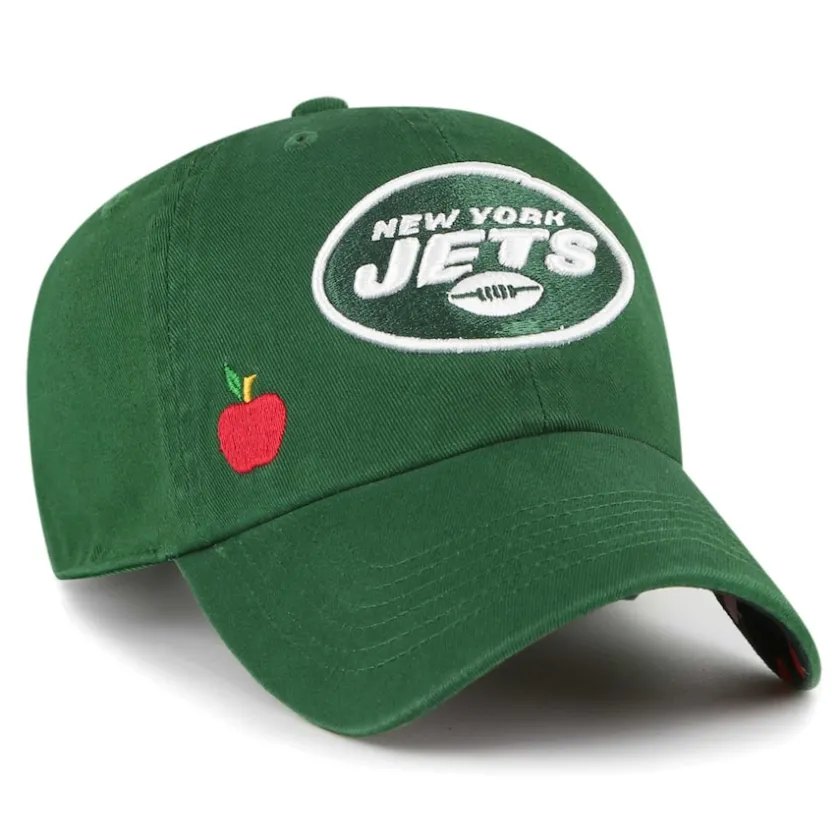 Hats|Women^New York Jets Women's '47 Green Confetti Icon Clean Up Adjustable Hat