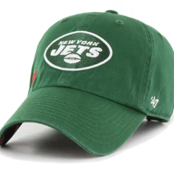 Hats|Women^New York Jets Women's '47 Green Confetti Icon Clean Up Adjustable Hat