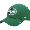 Hats|Women^New York Jets Women's '47 Green Miata Clean Up Primary Adjustable Hat