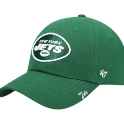 Hats|Women^New York Jets Women's '47 Green Miata Clean Up Primary Adjustable Hat