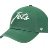 Hats|Women^New York Jets Women's '47 Green Vocal Clean Up Adjustable Hat