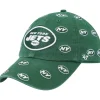 Hats|Women^New York Jets Women's '47 Green Confetti Clean Up Adjustable Hat