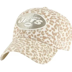 Hats|Women^New York Jets Women's '47 Natural Panthera Clean Up Adjustable Hat