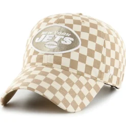 Hats|Women^New York Jets Women's '47 Tan Vibe Check Clean Up Adjustable Hat