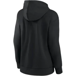 Sweatshirts & Fleece|Women^New York Jets Women's Black Primary Logo Pullover Hoodie