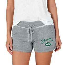 Shorts & Pants^New York Jets Women's Concepts Sport Gray Mainstream Terry Lounge Shorts