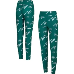 Shorts & Pants^New York Jets Women's Concepts Sport Green Breakthrough Allover Print Knit Leggings