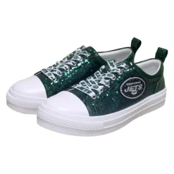Shoes & Socks^New York Jets Women's Cuce Green Team Sequin Sneakers