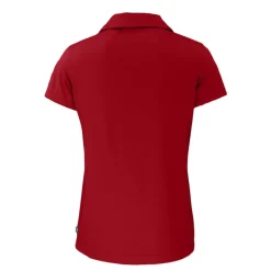 Polos^New York Jets Women's Cutter & Buck Red Daybreak Eco Recycled V-neck Polo