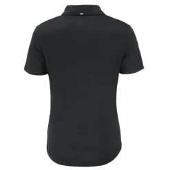 Polos^New York Jets Women's Cutter & Buck Black Helmet Coastline Epic Comfort Eco Recycled Polo