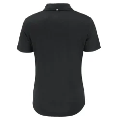 Polos^New York Jets Women's Cutter & Buck Black Primary Logo Coastline Epic Comfort Eco Recycled Polo