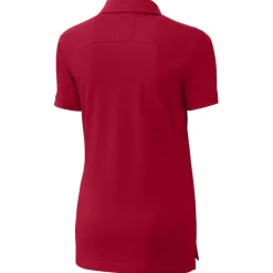 Polos^New York Jets Women's Cutter & Buck Cardinal Advantage DryTec Tri-Blend Pique Polo