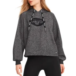 Sweatshirts & Fleece|Women^New York Jets Women's DKNY Sport Black Debbie Dolman Raglan Pullover Hoodie