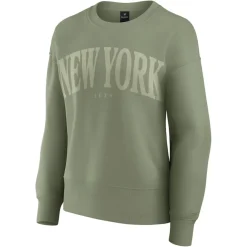 Sweatshirts & Fleece|Women^New York Jets Women's Fanatics Green Elements Pullover Sweatshirt
