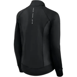 Jackets^New York Jets Women's Fanatics Black Studio Fitted Full-Zip Gym Track Jacket