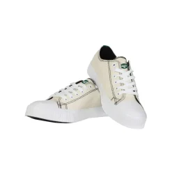 Shoes & Socks^New York Jets Women's FOCO Cream Low Top Canvas Shoes