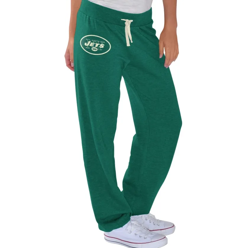Shorts & Pants^New York Jets Women's G-III 4Her By Carl Banks Green Scrimmage Fleece Pants