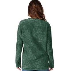 Sweatshirts & Fleece|Women^New York Jets Women's G-III 4Her By Carl Banks Green Comfy Cord Pullover Sweatshirt