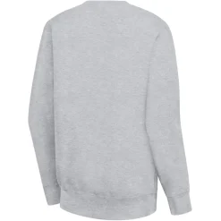 Sweatshirts & Fleece|Women^New York Jets Women's G-III 4Her By Carl Banks Heather Gray Large Round Team Graphic Fleece Pullover Sweatshirt