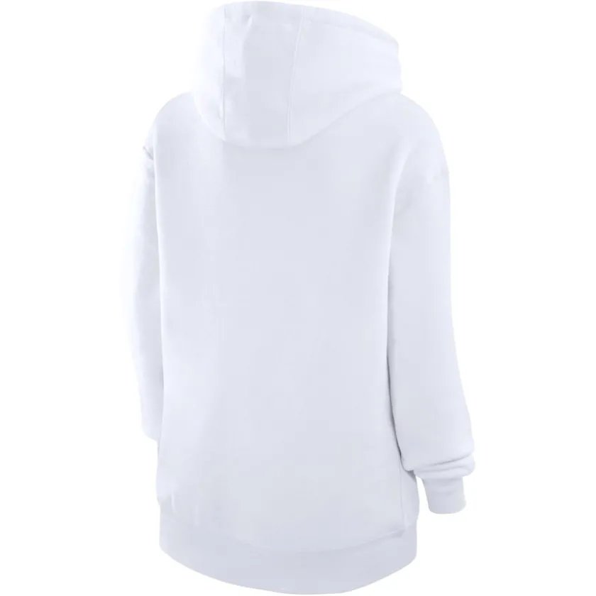 Jackets^New York Jets Women's G-III 4Her By Carl Banks White Team Sport Tri-Blend Fleece Pullover Hoodie