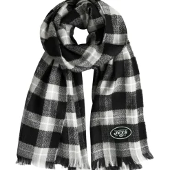 Accessories|Gloves & Scarves^New York Jets Women's Little Earth Plaid Blanket Scarf
