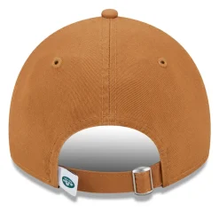 Hats|Women^New York Jets Women's New Era Brown Main Core Classic 2.0 9TWENTY Adjustable Hat