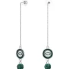 Accessories|Jewelry^New York Jets Women's Chain Pierce Shambala Earrings