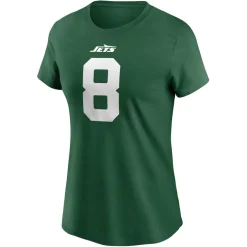 T-Shirts|Women^New York Jets Women's Nike Aaron Rodgers Legacy Green Name & Number T-Shirt