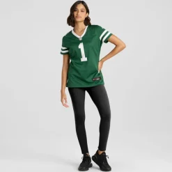 Jerseys|Women^New York Jets Women's Nike Ahmad Sauce Gardner Legacy Green Game Jersey