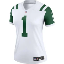 Jerseys|Women^New York Jets Women's Nike Ahmad Sauce Gardner Classic Alternate White Alternate Legend Player Performance Top