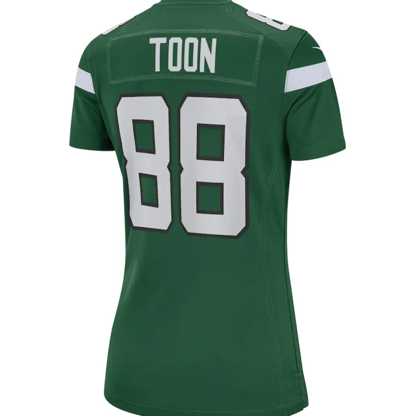 Jerseys|Women^New York Jets Women's Nike Al Toon Gotham Green Game Retired Player Jersey