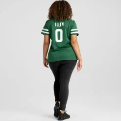 Jerseys|Women^New York Jets Women's Nike Braelon Allen Legacy Green Game Jersey