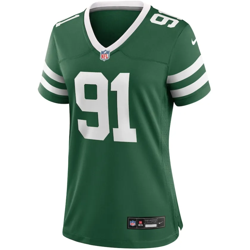 Jerseys|Women^New York Jets Women's Nike Braiden McGregor Legacy Green Team Game Jersey
