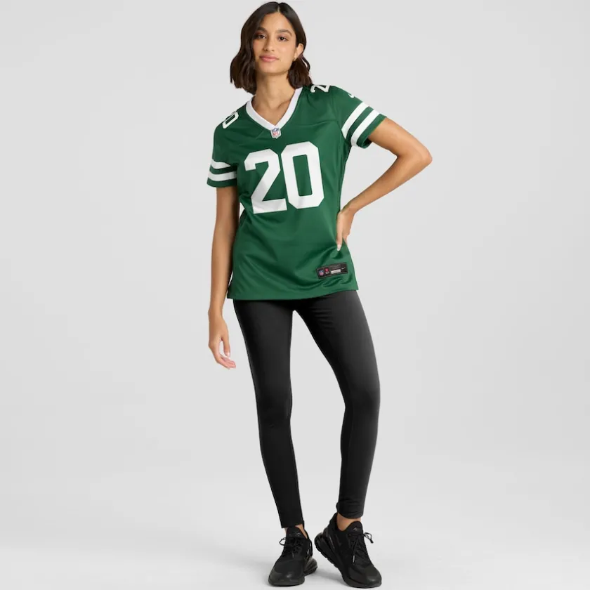 Jerseys|Women^New York Jets Women's Nike Breece Hall Legacy Green Game Jersey