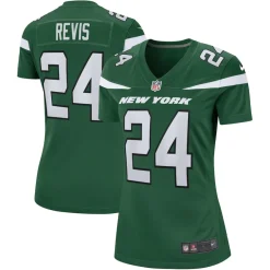 Jerseys|Women^New York Jets Women's Nike Darrelle Revis Gotham Green Retired Player Game Jersey