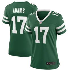 Jerseys|Women^New York Jets Women's Nike Davante Adams Legacy Green Game Jersey