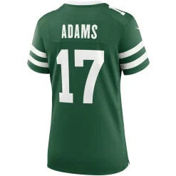 Jerseys|Women^New York Jets Women's Nike Davante Adams Legacy Green Game Jersey