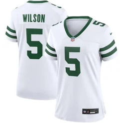 Jerseys|Women^New York Jets Women's Nike Garrett Wilson Legacy White Game Jersey