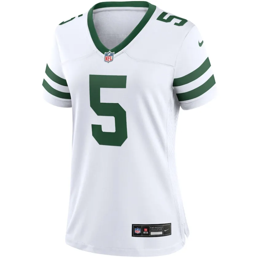 Jerseys|Women^New York Jets Women's Nike Garrett Wilson Legacy White Game Jersey