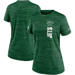 T-Shirts|Women^New York Jets Women's Nike Green Velocity Performance T-Shirt